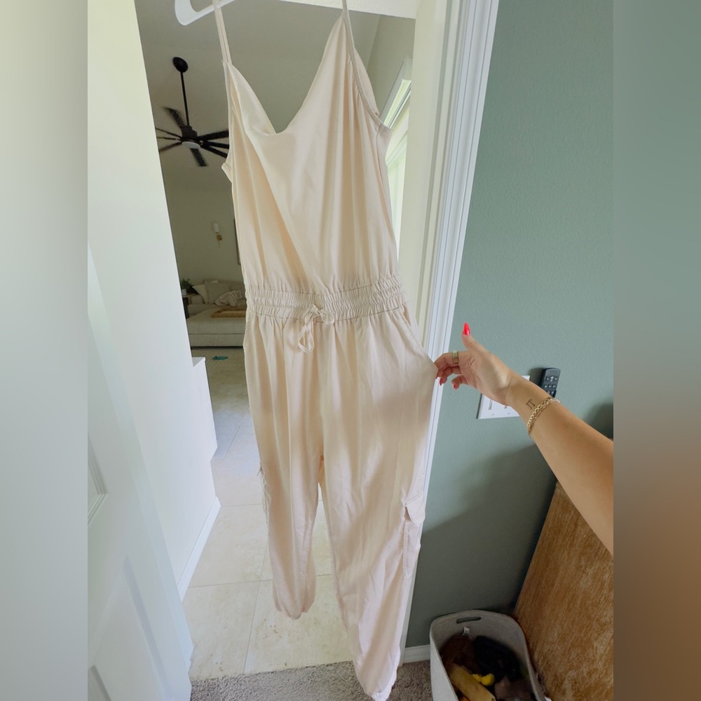 VICI Light Cream soft Jumpsuit